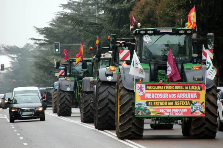 PROTESTA DE LOS AGRICULTORES