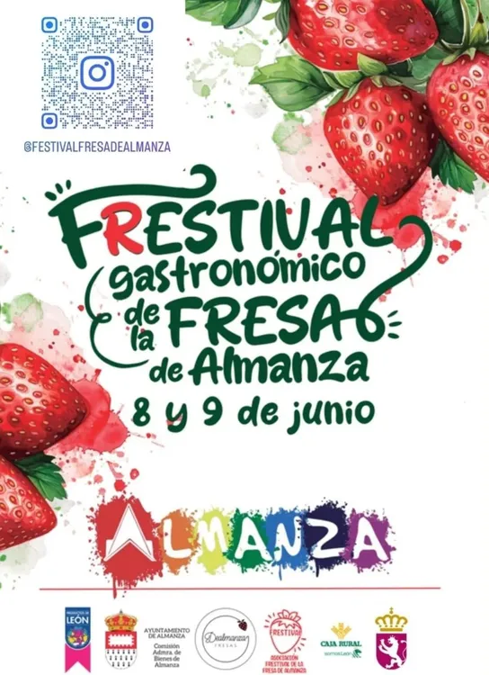 festival de la fresa de Almanza
