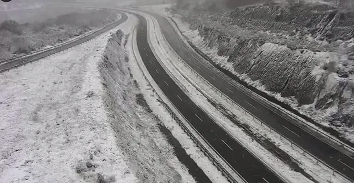 La A-52 en su kilómetro 127