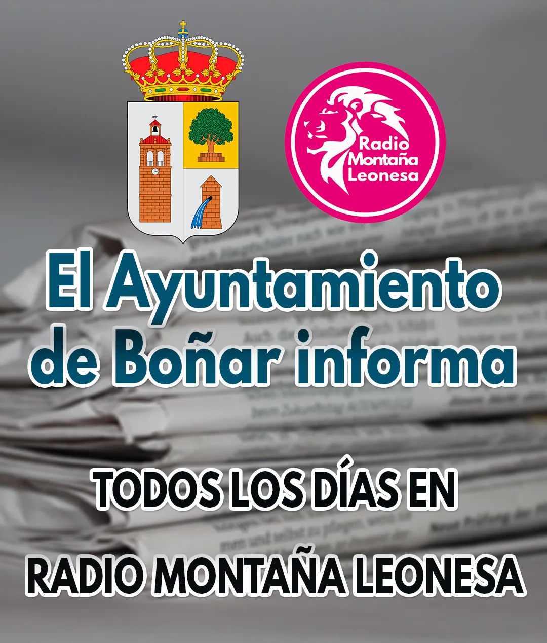 EL AYUNTAMIENTO DE BOÑAR INFORMA CARTEL BASE