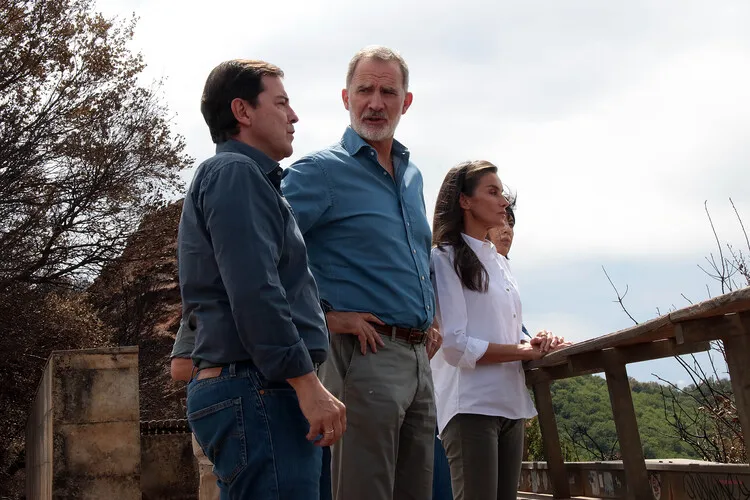 VISITA DE LOS REYES A LAS MEDULAS