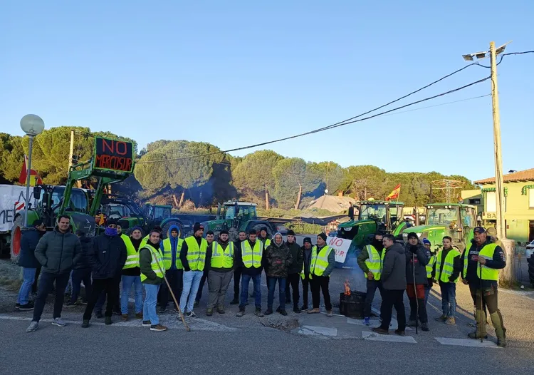 PROTESTA DE AGRICULTORES