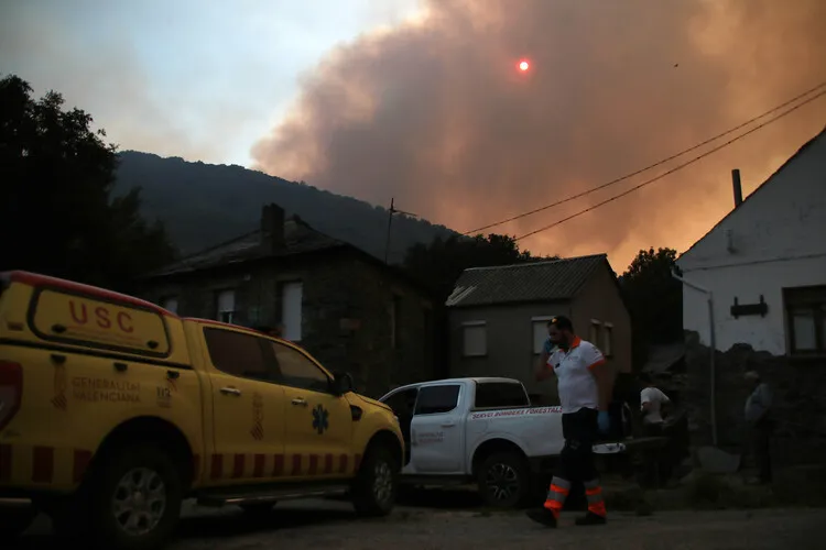 INCENDIO EN MOLINASECA