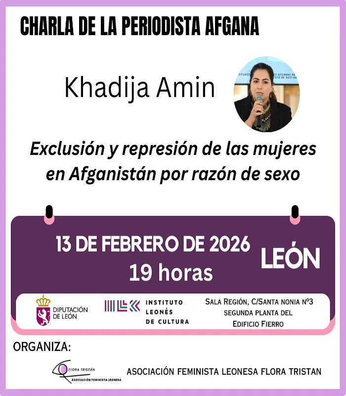 Flora Tristán convoca una concentración en León en apoyo a las mujeres afganas