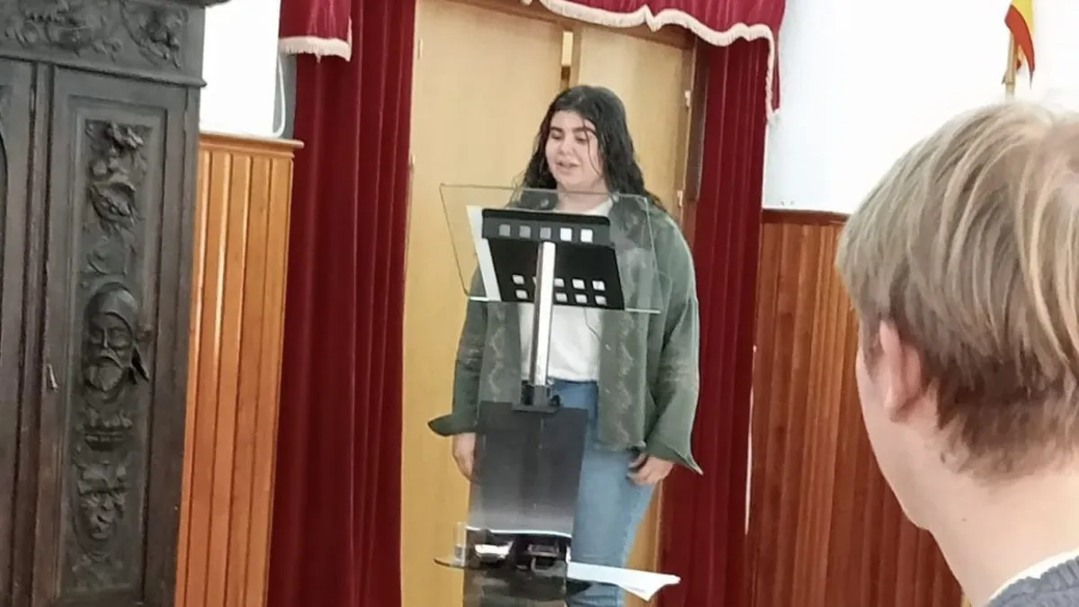 Sheila González López, del Colegio Paula Montal de Astorga