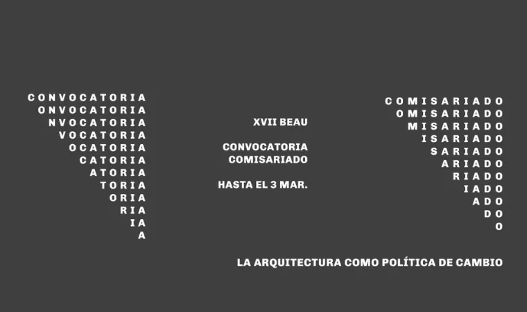 XVII Bienal Española de Arquitectura y Urbanismo (BEAU)