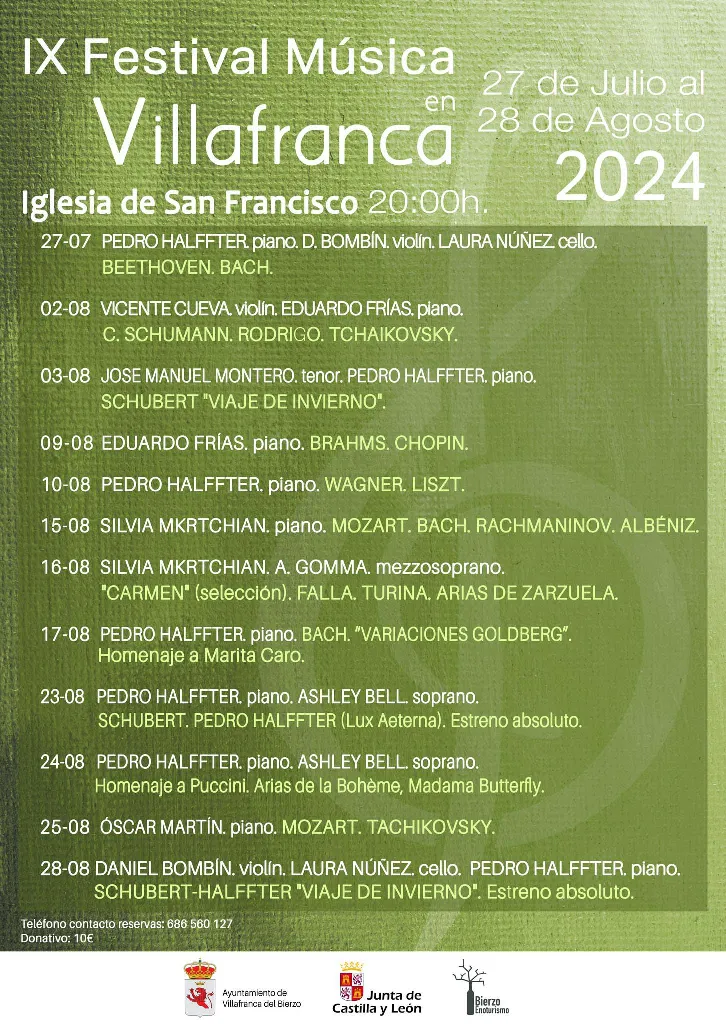 FESTIVAL MUSICA EN VILLAFRANCA 2024