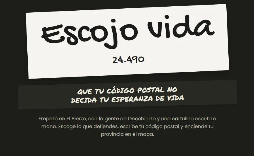 ESCOJO VIDA