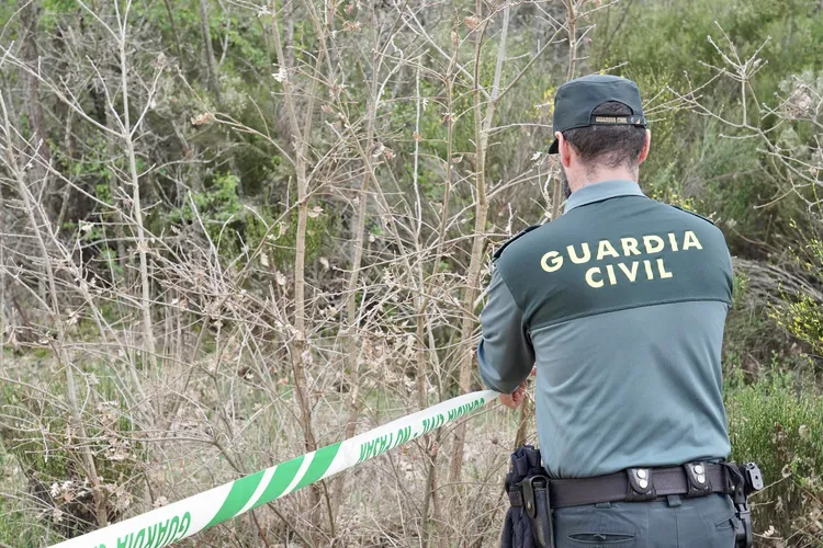 LUGAR DONDE FUE ENCONTRADO EL CADAVER DE LA VICTIMA DEL CRIMEN DE SORRIBOS DE ALBA