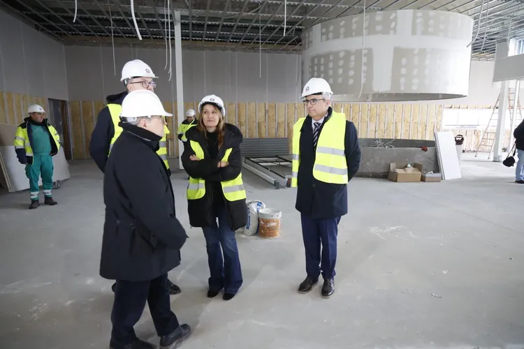 OBRAS DEL NUEVO CONSERVATORIO PROFESIONAL DE MUSICA DE LEON