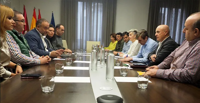 REUNION DIPUTACION CON LAS ORGANIZACIONES PROFESIONALES AGRARIAS