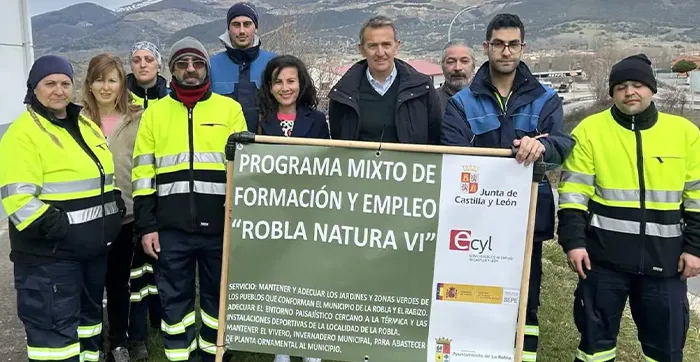 PROGRAMA DE FORMACION Y EMPLEO EN LA ROBLA