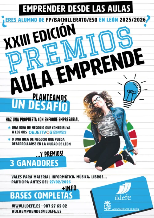 XXIII Premio Aula Emprende de Ildefe