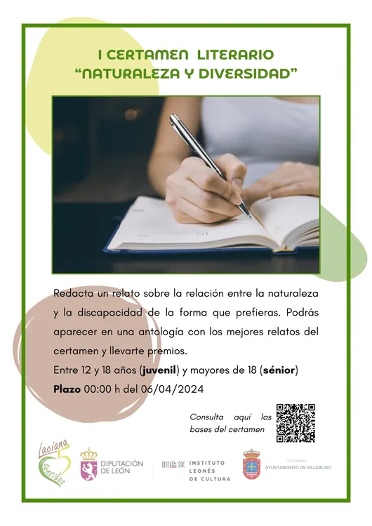I CERTAMEN LITERARIO “NATURALEZA Y DIVERSIDAD”