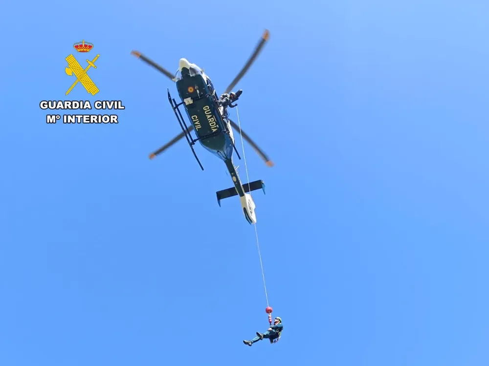 HELICOPTERO DE RESCATE DE LA GUARDIA CIVIL