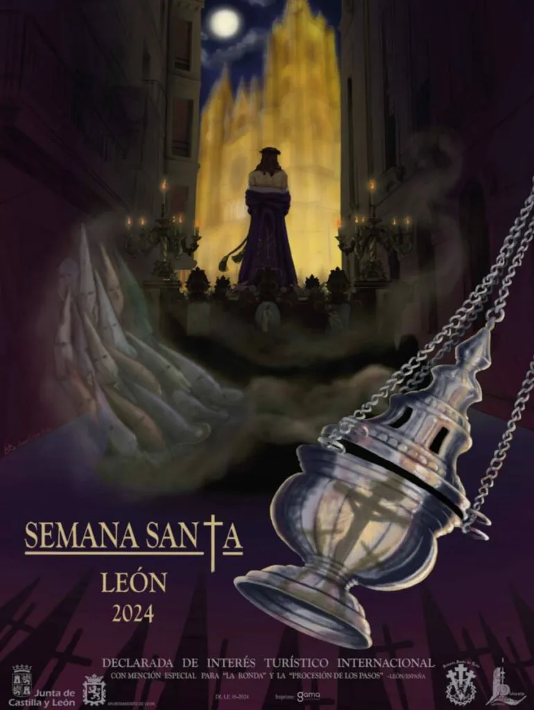 CARTEL SEMANA SANTA LEON 24