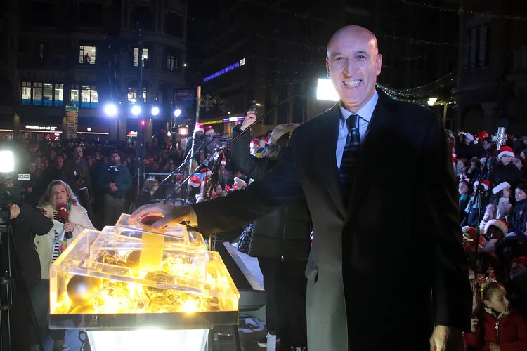 ENCENDIDO DE LA ILUMINACION NAVIDEÑA 2025 EN LEON