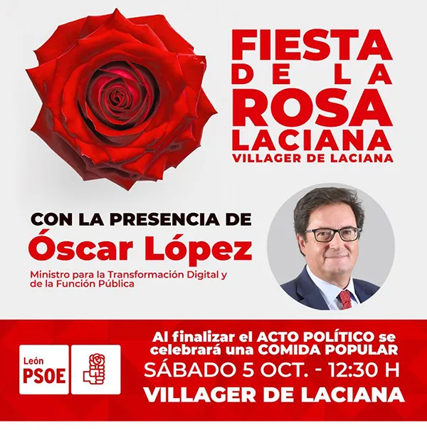 FIESTA DE LA ROSA EN VILLAGER DE LACIANA 2024