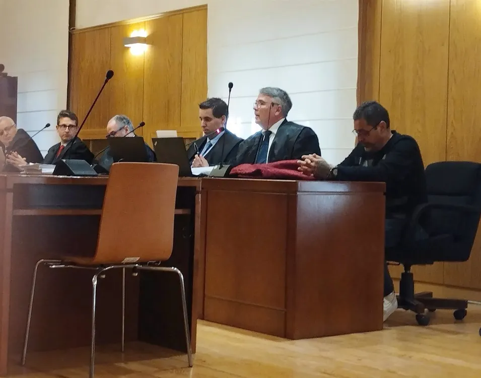 EL 'CHIQUI' EN EL TRIBUNAL