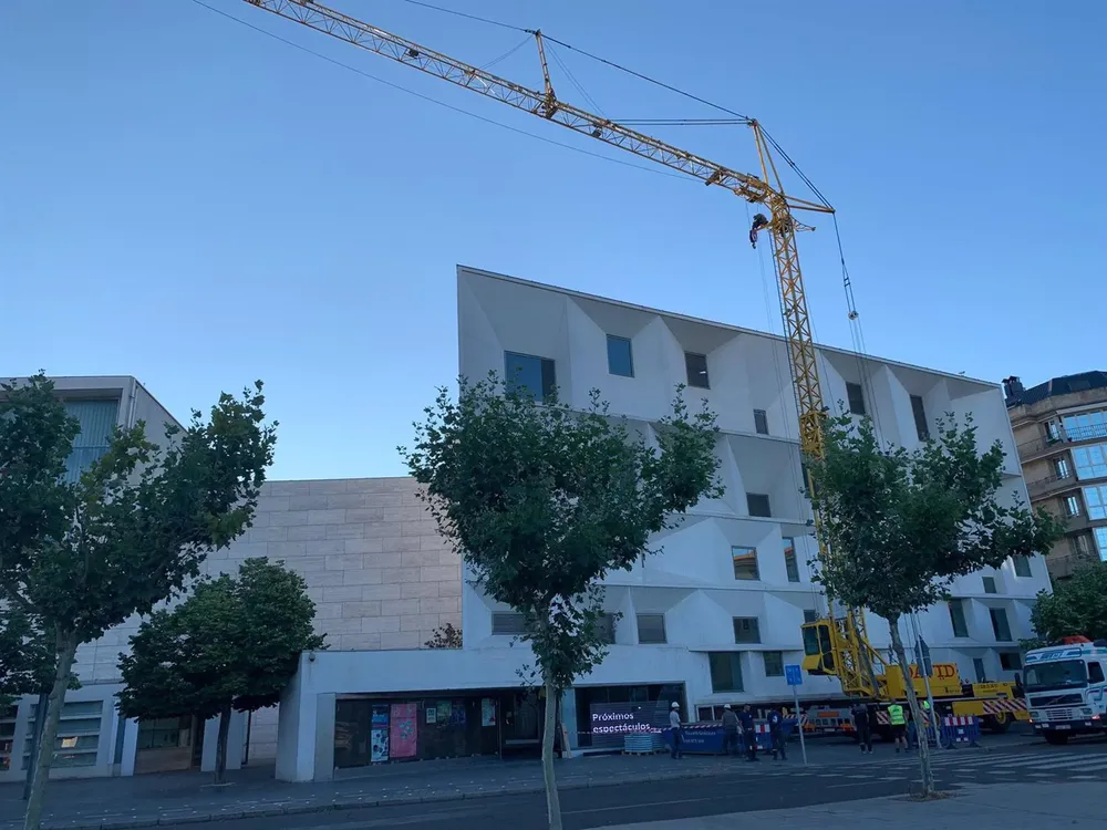 Obras de modernización iniciadas este miércoles en el Auditorio Ciudad de León - AYTO. LEON