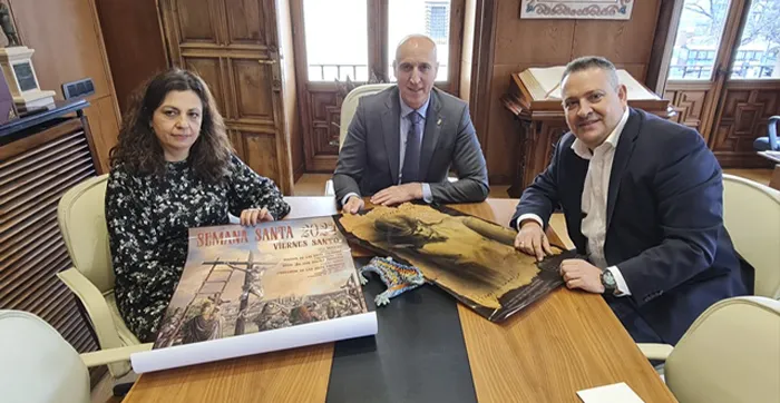 RECEPCION DEL AYUNTAMIENTO A LAS COFRADIAS DE SEMANA SANTA