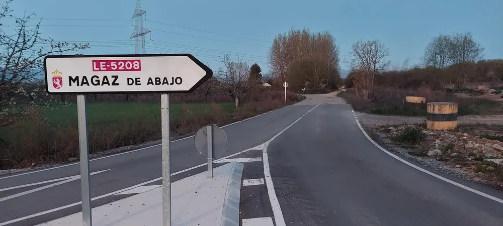 carreteras de Magaz de Cepeda
