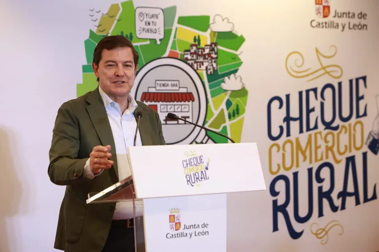 MAÑUECO EN LA PRESENTACION DEL CHEQUE RURAL