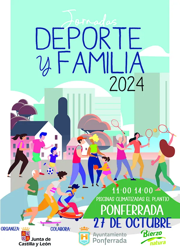 Deporte y Familia_Cartel ponferrada