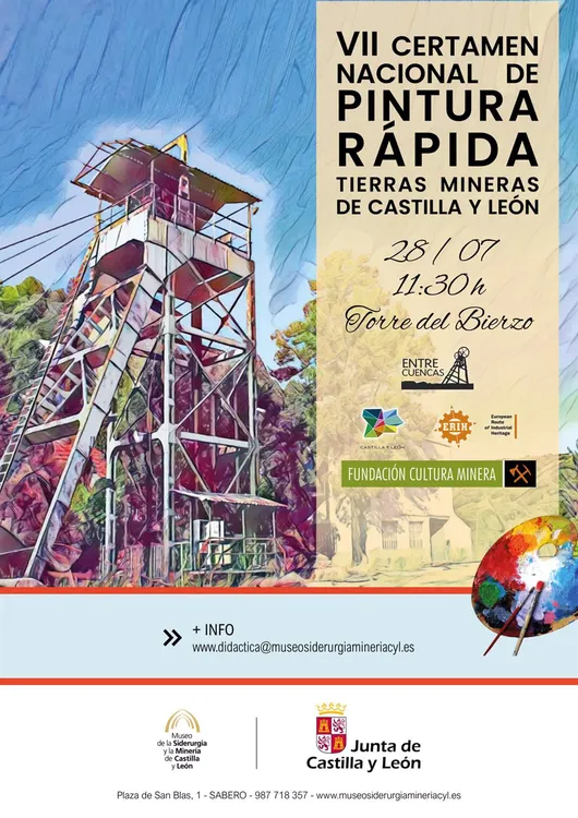 VII Certamen nacional de pintura rápida Tierras Mineras de Castilla y León