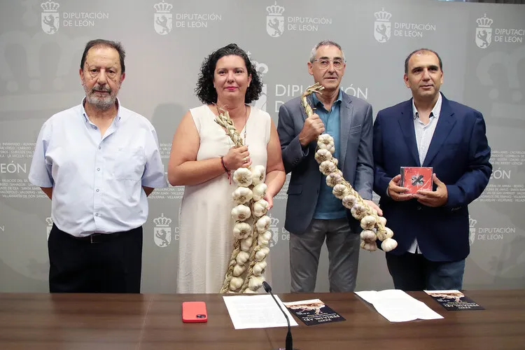 PRESENTACION DE LA FERIA DEL AJO DE VEGUELLINA DE ORBIGO