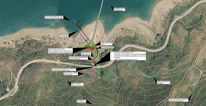 BASE NAUTICA EN LODARES EN EL MAR DEL PORMA