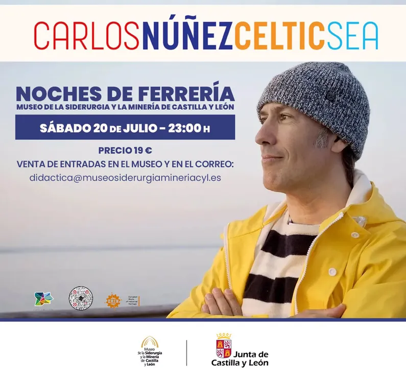 ACTUACION DE CARLOS NUÑEZ EN SABERO 2024