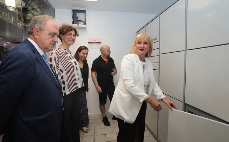 LA CONSEJERA LETICIA GARCIA EN PALENCIA