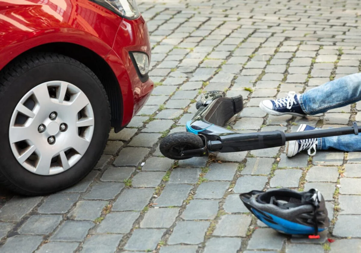 ACCIDNTE PATINETE ELECTRICO