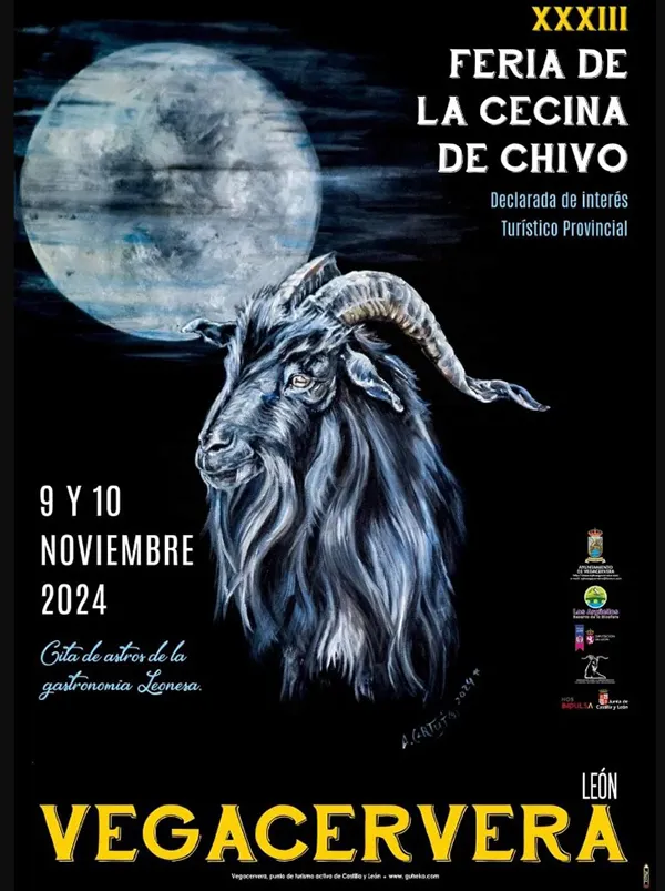 CARTEL FERIA CECINA DE CHIVO DE VEGACERVERA 2024
