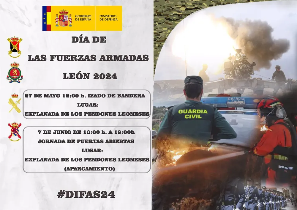 DIA DE LAS FUERZAS ARMADAS EN LEON