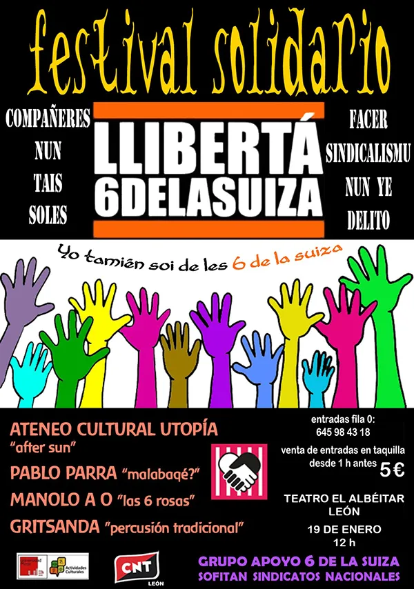 FESTIVAL SOLIDARIO CNT LEON