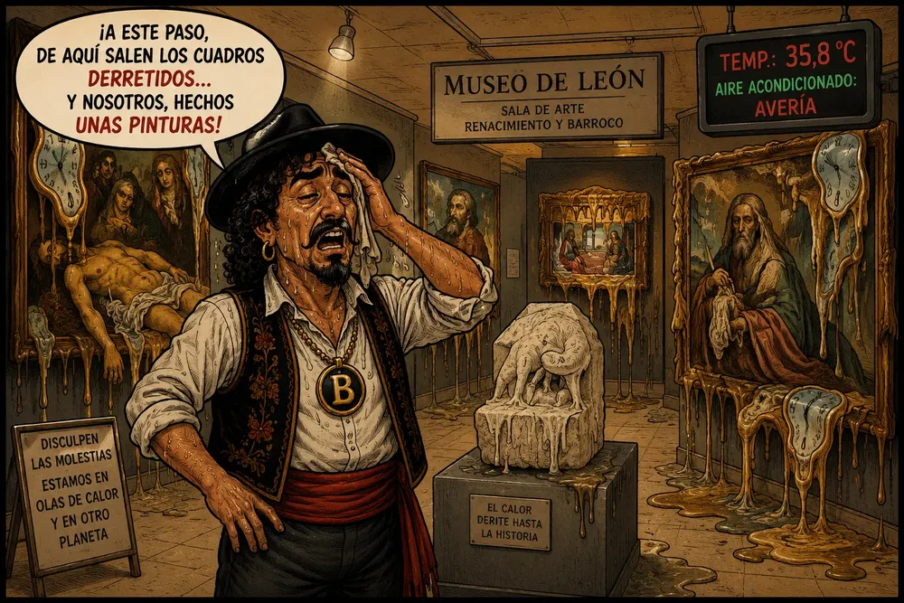 VIÑETA MUSEO DE LEON
