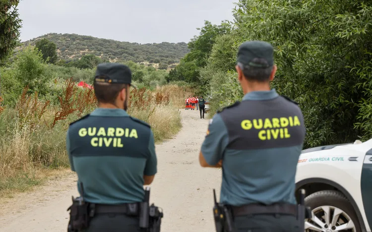 ZONA DE BUSQUEDA DEL MENOR DESAPARECIDO EN ALBA DE TORMES
