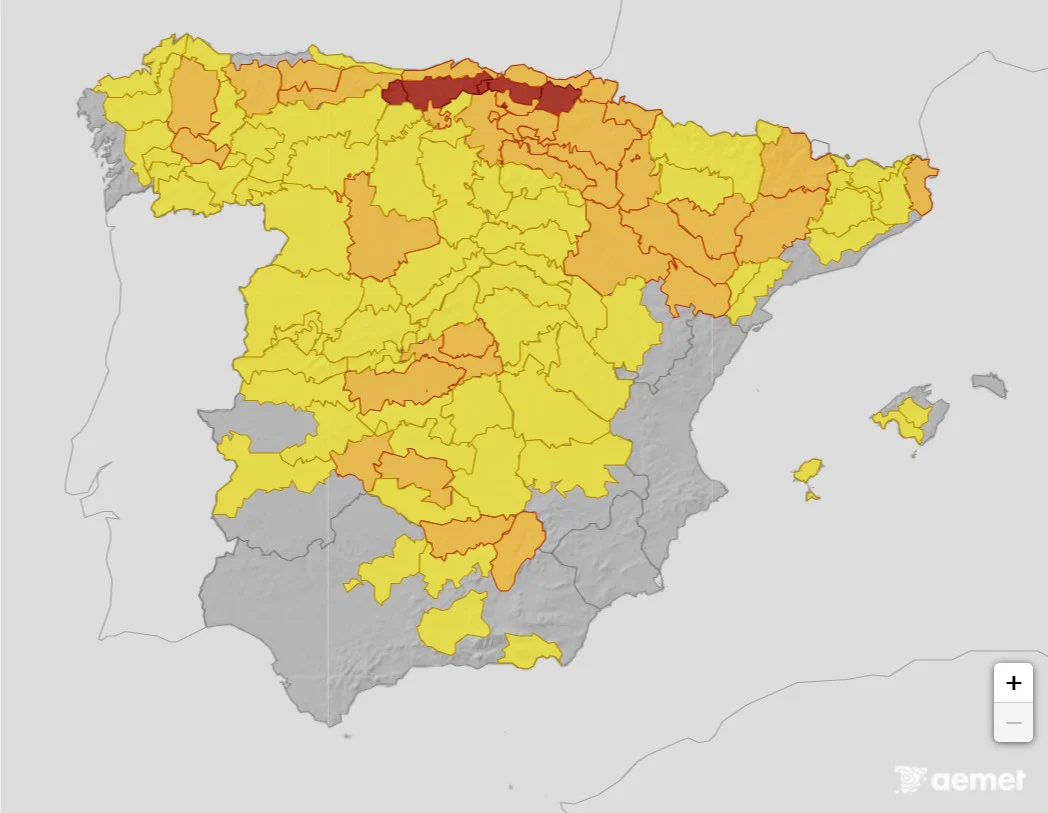 TEMPERATURAS +36º