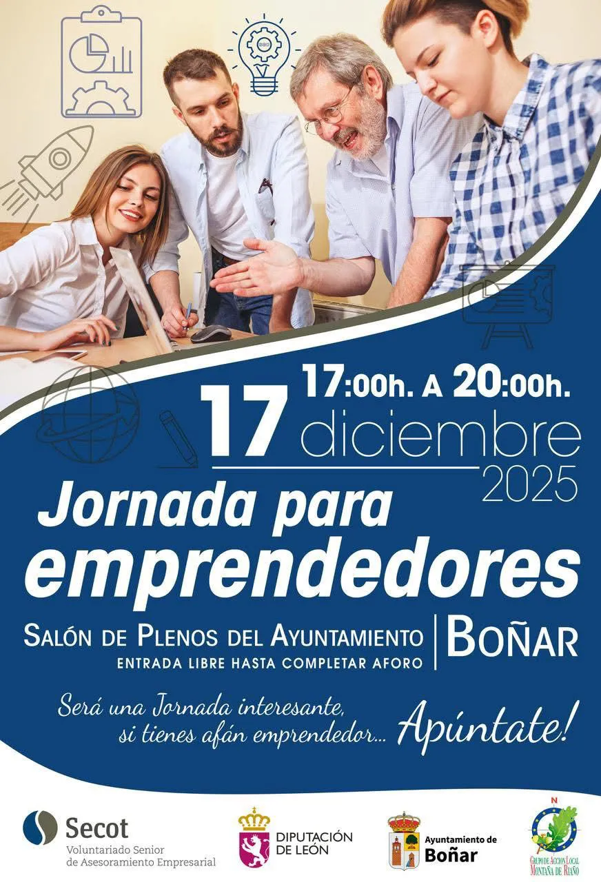 JORNADA PARA EMPRENDEDORES EN BOÑAR