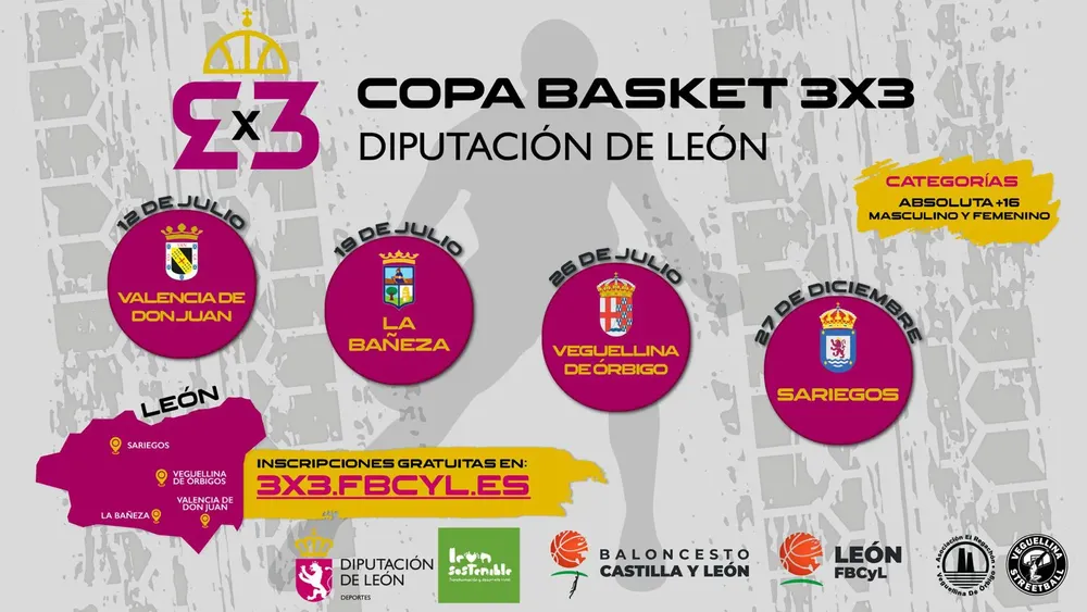Copa Basket 3x3 Diputación de León 2