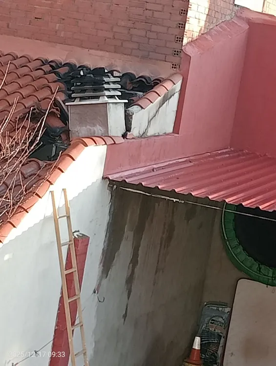 INCENDIO EN SANTA MARIA DEL PARAMO