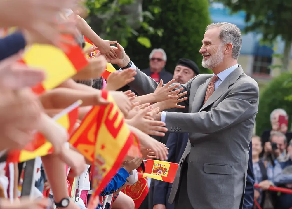 FELIPE VI EN VILLAFRANCA DEL BIERZO
