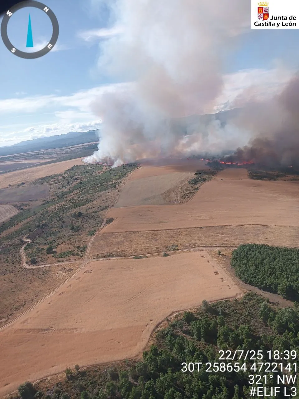 INCENDIO FERRERAS