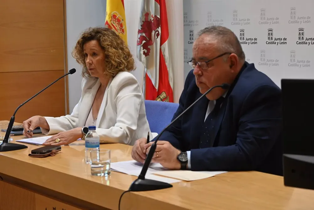 Silvia Fernández y Alejandro Vázquez, en rueda de prensa