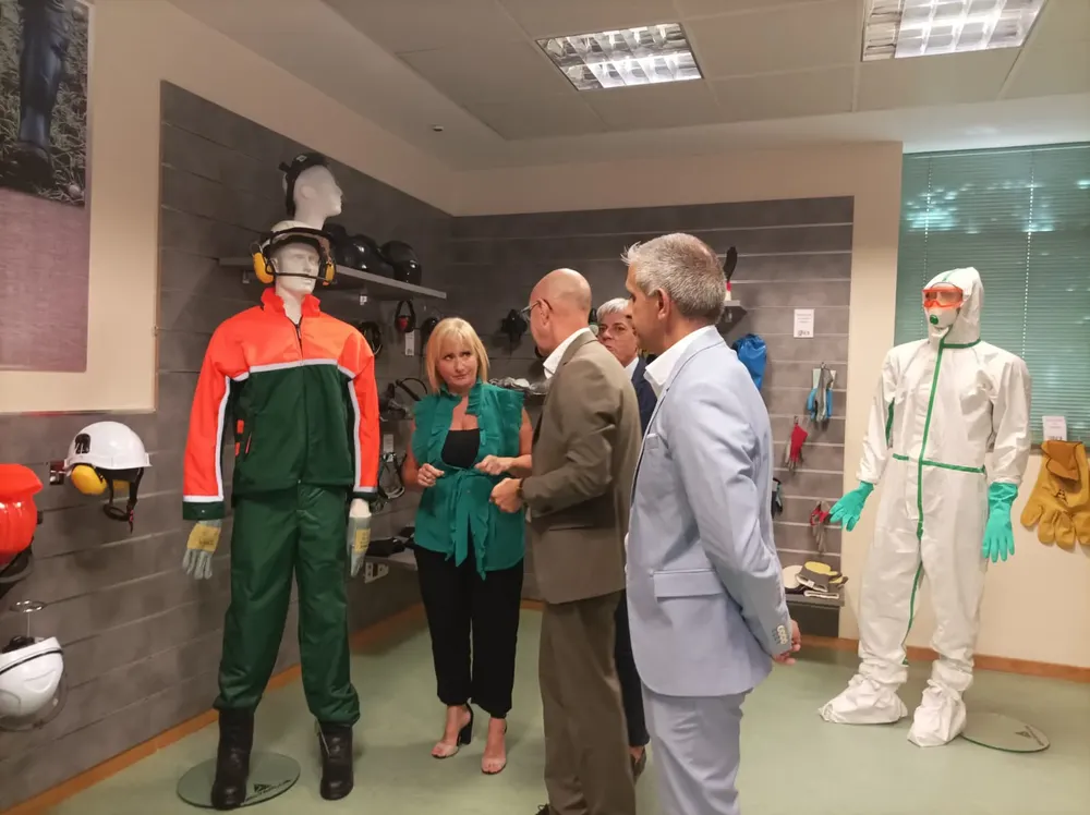 Visita al Centro de Seguridad y Salud Laboral en León