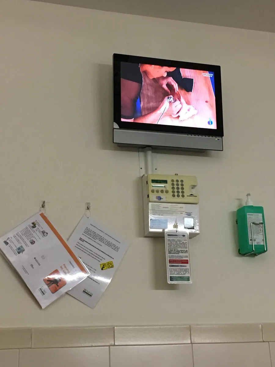 TELEVISION EN EL HOSPITAL