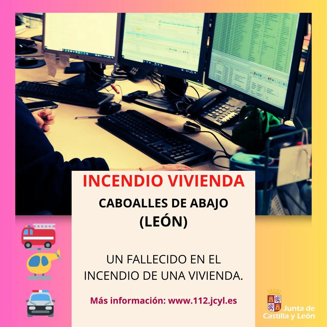 INCENDIO EN CABOALLES DE ABAJO