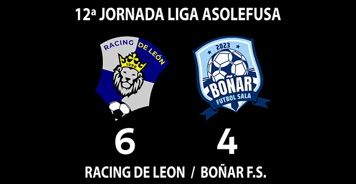 RESULTADO RACING DE LEON BOÑAR 
